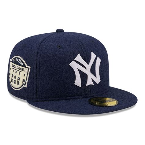 NEW ERA 59FIFTY MLB NEW YORK YANKEES WOOL YANKEE STADIUM NAVY / NAVY U