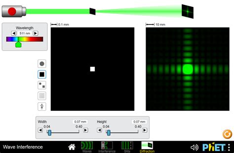 Wave Interference - Interference | Double Slit | Diffraction - PhET Interactive Simulations