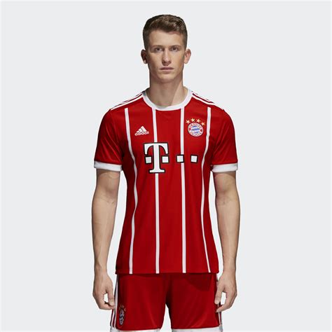 bayern munich jersey men Men's adidas red/white bayern munich 2016/17 ...