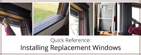 Installing Replacement Windows Quick Reference - Builders Surplus