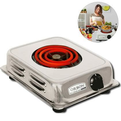 Orbon 1000W, 1 Burner Electric G Coil Radiant Hot Plate | Cooking Stove ...