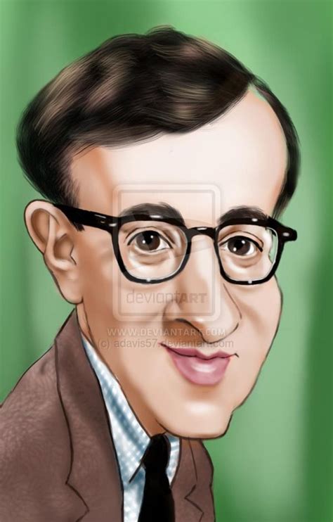 Woody Allen by adavis57 on deviantART | Celebrity caricatures, Funny ...