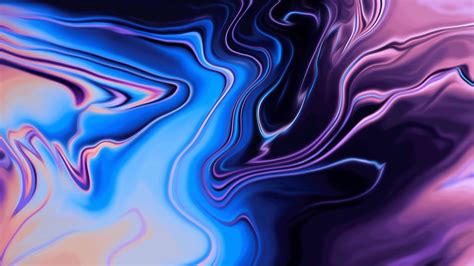 1440x900 resolution | blue and purple abstract illustration, waves, purple, blue HD wallpaper ...