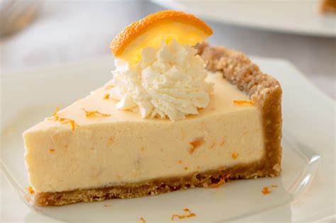 No-Bake Frozen Orange Pie - Lemm on Food