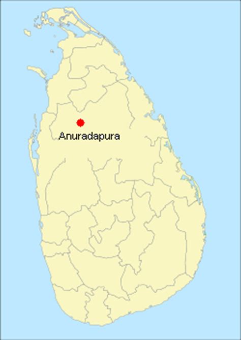 ANURADA PURA: Anuradhapura map