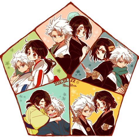 Toushirou Hitsugaya & Momo Hinamori grew up together, and will always ...