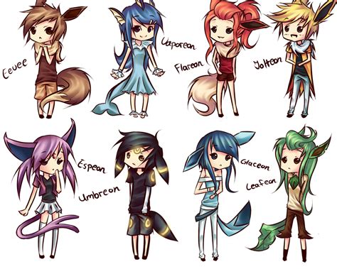 Human Anime Pokemon Eevee