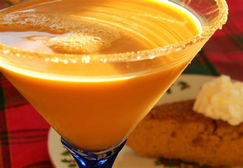 Pumpkin Pie Martini Cocktail | James & Everett