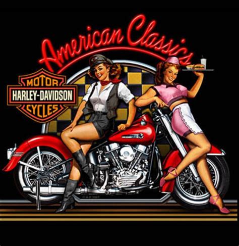 43 best PIN UP HARLEY-DAVIDSON images on Pinterest | Pin up girls, Biker girl and Vintage ...