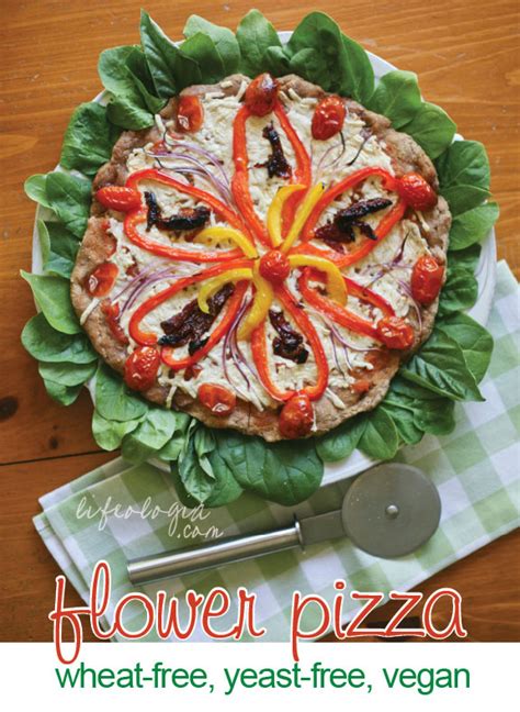 flower pizza : healthy and easy recipe from scratch | Pure Ella