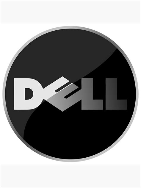 "Fascinating Dell Logo Design" Poster for Sale by qalliajandi | Redbubble