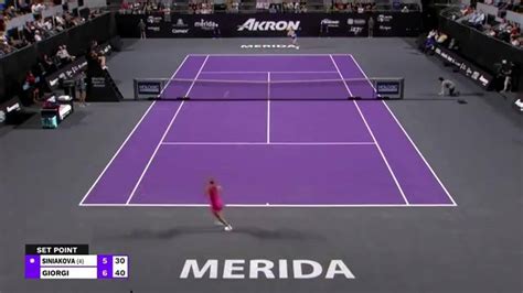 Semifinal: Katerina Siniakova vs Camila Giorgi - Highlights | WTA ...