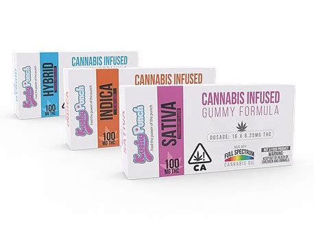 Kushy Punch Gummy Edibles (100mg THC – 3 options) | Bud Man – Orange County