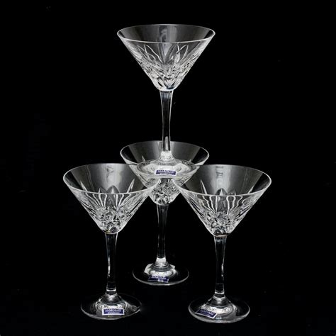 Waterford Crystal Marquis "Brookside" Martini Glasses : EBTH