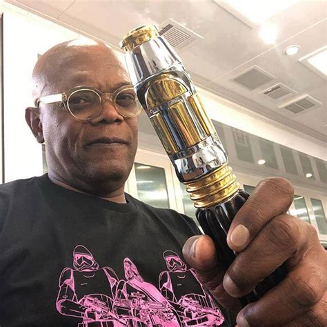 Samuel Jackson on Star Wars day. : r/StarWars