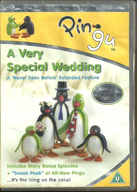 Movie DVD Pingu A Very Special Wedding - Limited Collector’s Edition Region 2 UK 5034217415000 ...