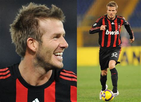 madesu blog: david beckham in ac milan