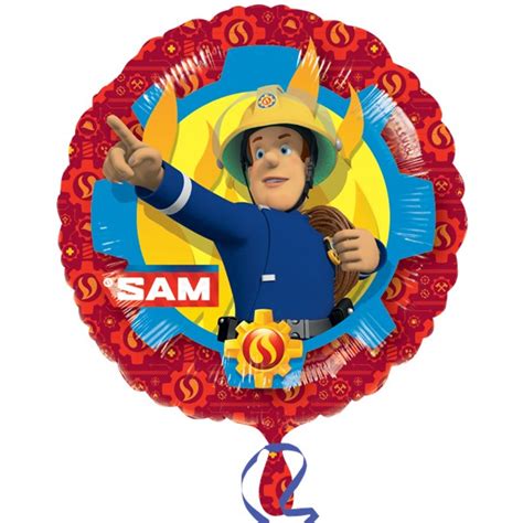 Fireman Sam Foil Balloon 18''