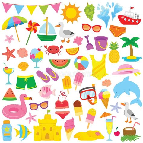 Summer Clip Art Stock Illustrations – 107,431 Summer Clip Art Stock ...