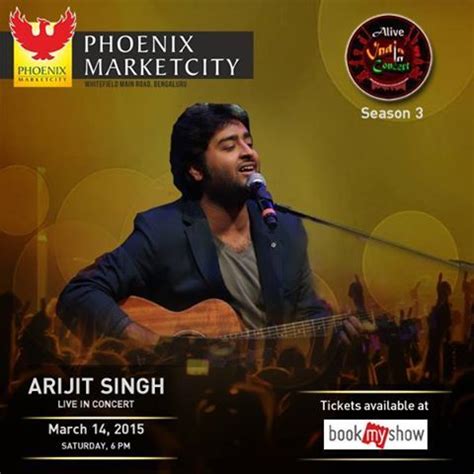 Book your Tickets for the Arijit Singh Official live concert, the Grand ...