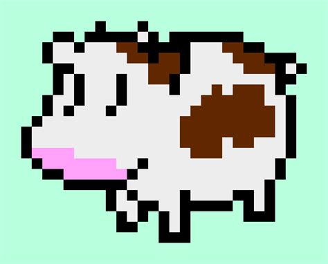 Pixilart - Pixel cow by Newby360