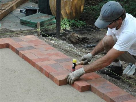 How to Lay a Brick Paver Patio | how-tos | DIY