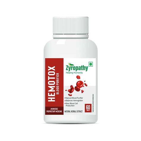 Hemotox Blood Purifier - Cleanse & Purify Your Blood | Zyropathy