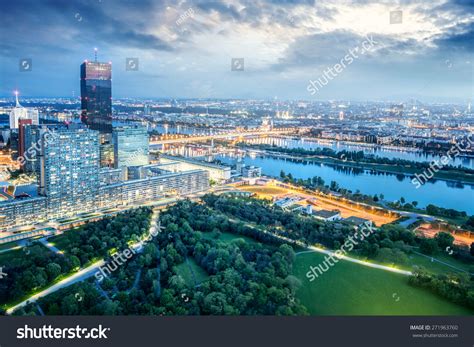 Vienna Skyline By Night, Austria Stock Photo 271963760 : Shutterstock