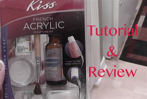 Kiss French Acrylic Sculpture Kit|Review &Tutorial | Acrylic nails at home, Acrylic nail kit ...