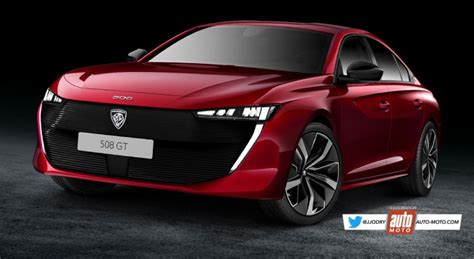 Future Peugeot 508 restylée (2022) : la gueule grande ouverte