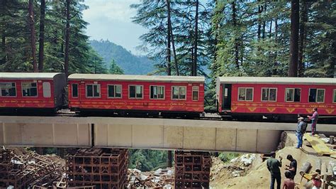 Kalka-Shimla narrow gauge rail line fully restored - Hindustan Times