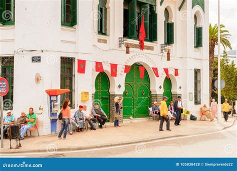 Tetouan, Morocco editorial stock photo. Image of cascade - 105838428