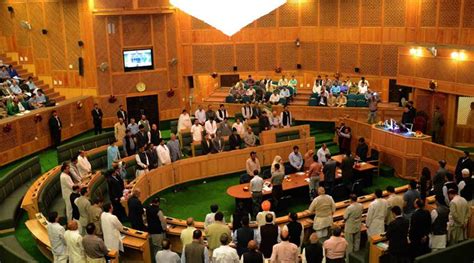 NC, Congress stage walkout from Jammu and Kashmir Assembly | India News ...