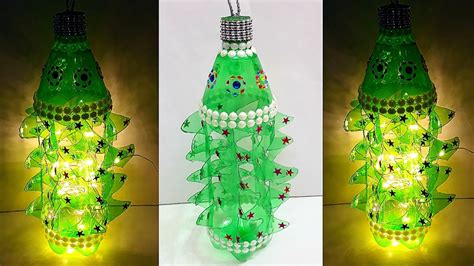 New Design Lantern made from Plastic Bottles at home |Best out of waste-Christmas decoration ...