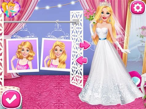 BARBIE WEDDING FUN online game | POMU Games