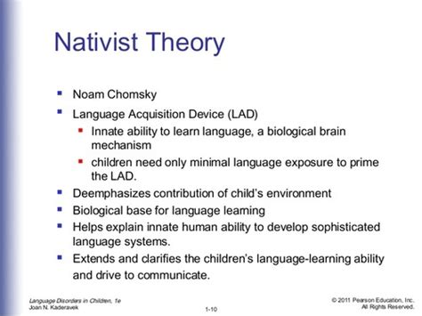 Nativist Theory