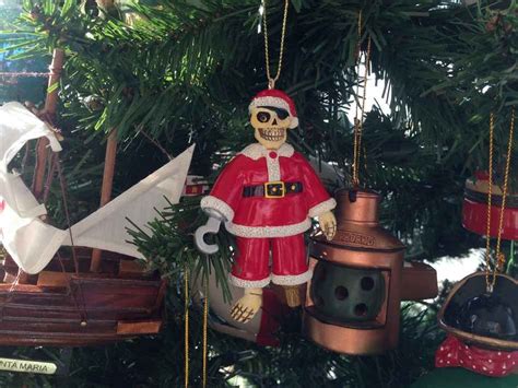 Buy Pirate Santa Christmas Tree Ornament - Model Ships