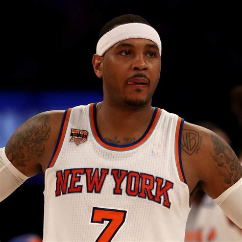 Carmelo Anthony Reportedly 'Went on Tirade' After Knicks' Loss vs ...