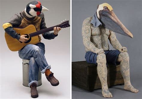 This Artist Gives Animal Heads To People And The Result Is Freakishly ...