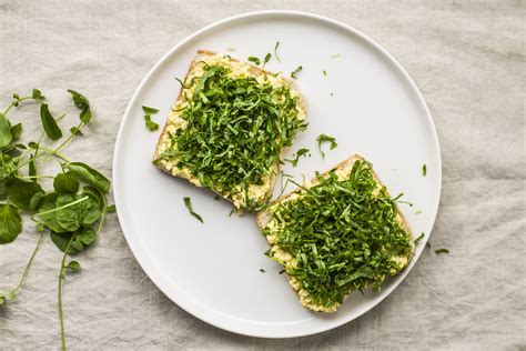 Watercress Egg Salad Tea Sandwiches Recipe