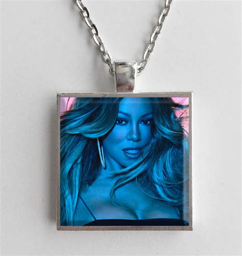 Mariah Carey - Caution - Album Cover Art Pendant Necklace – Hollee