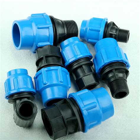 MDPE Quick Connecor Adaptor Compression Fitting Water Pipe Irrigation | eBay