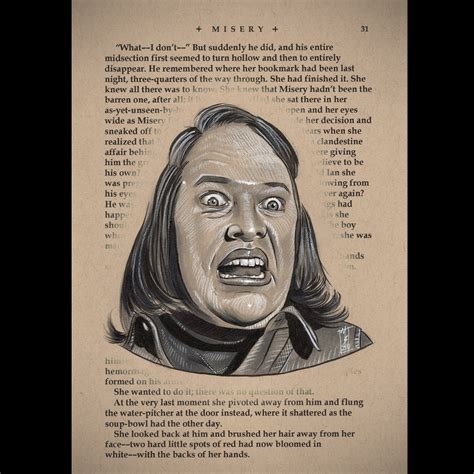 BOOK PAGE: Annie Wilkes misery - Etsy