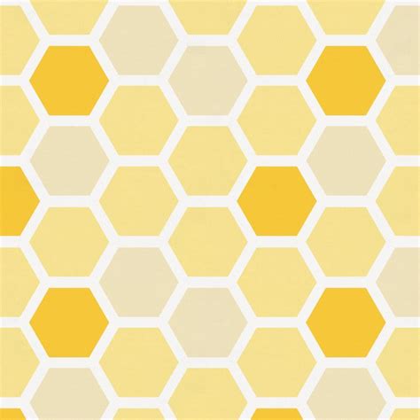 Yellow Honeycomb Fabric by the Yard | Yellow aesthetic pastel, Iphone wallpaper yellow, Yellow ...