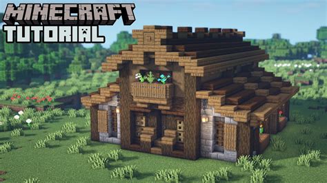 Minecraft How To Build A Medieval Storage House Tutorial - Design Talk