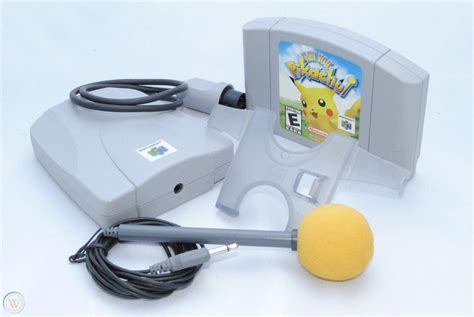 Hey You, Pikachu Nintendo N64-With game, VRU, Mic, Yellow Screen and ...