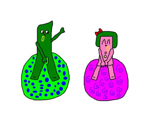 Gumby and Minga's Bouncy Fun by RedPandaGirl2K5 on DeviantArt