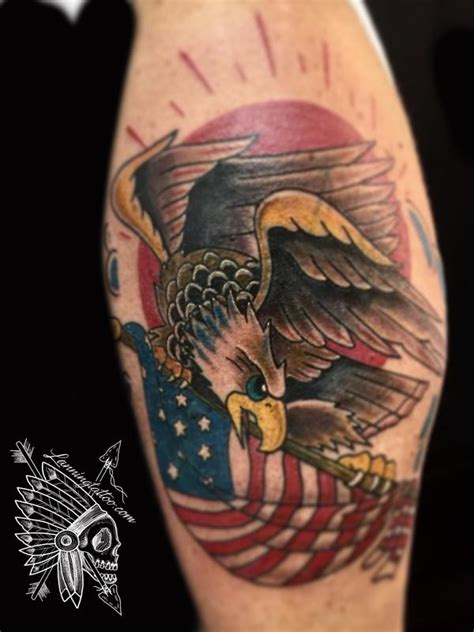 Art Immortal Tattoo : Tattoos : Michael Lanning : Eagle