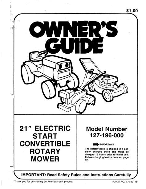 MTD 127-196-000 OWNER'S MANUAL Pdf Download | ManualsLib