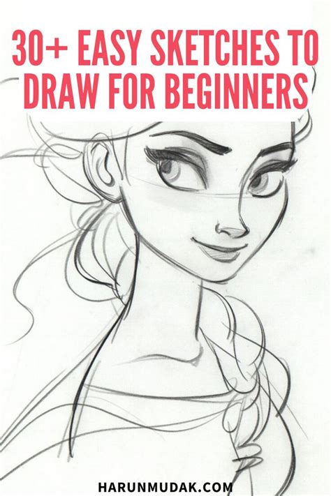 30+ Easy Sketches To Draw For Beginners in 2023 | Drawing for beginners ...